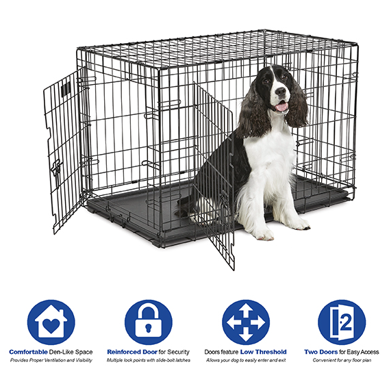Midwest Contour Crate 2 Door 36 Jeffrey s Natural Pet Foods